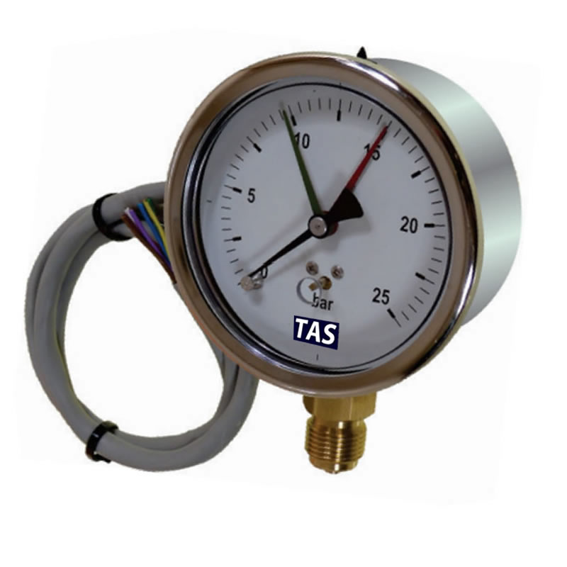 Electrical Contact - Micro Switch Type Industrial Pressure Gauge